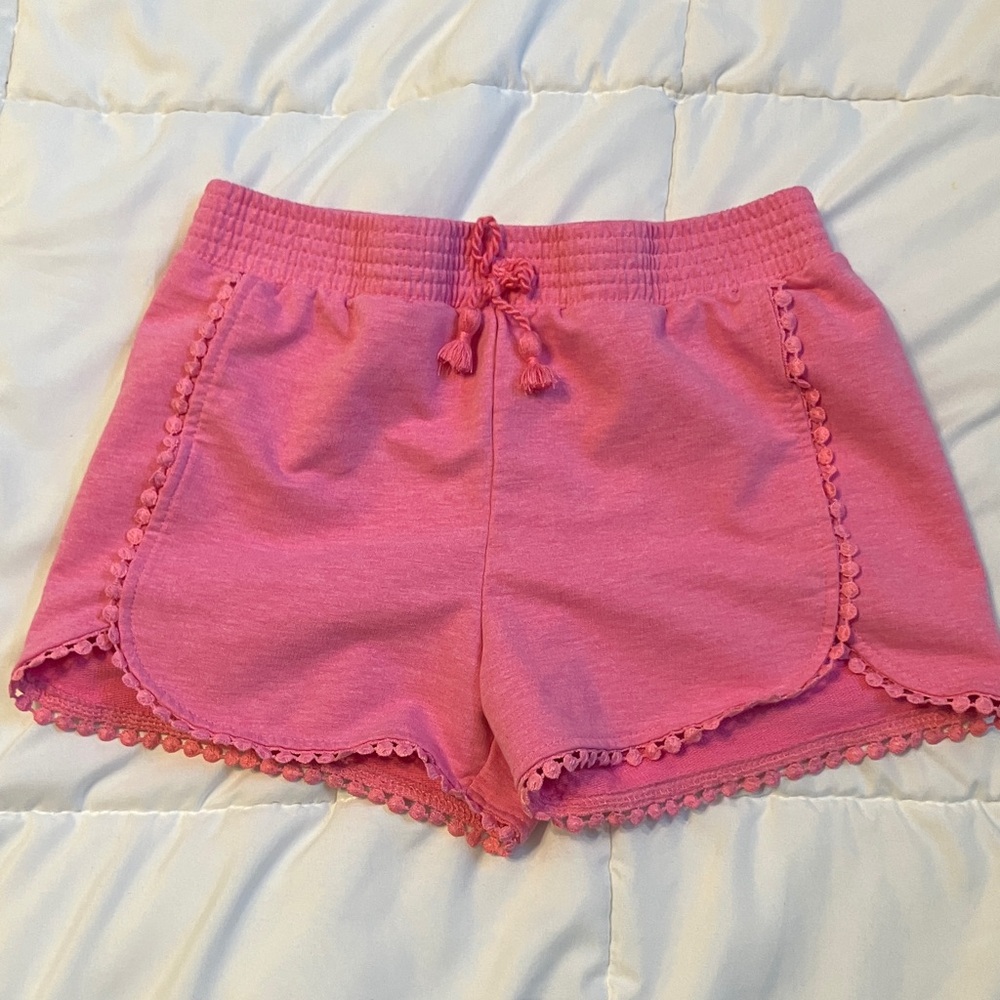 Set of Three Pink Girls Shorts Size Medium - Picture 2 of 10
